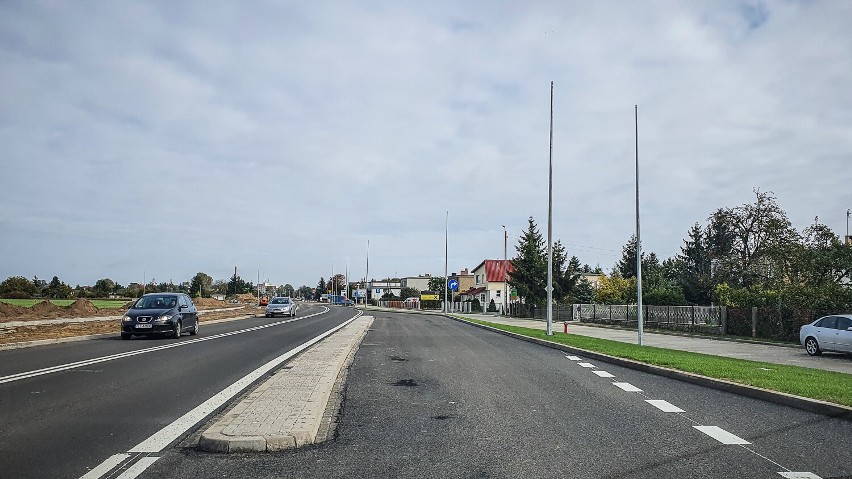 Otwarty tymczasowo odcinek ulicy Szybowników  w Lesznie