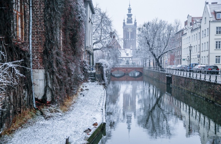Gdańsk pod śnieżną pierzynką. W obiektywie fotoreportera