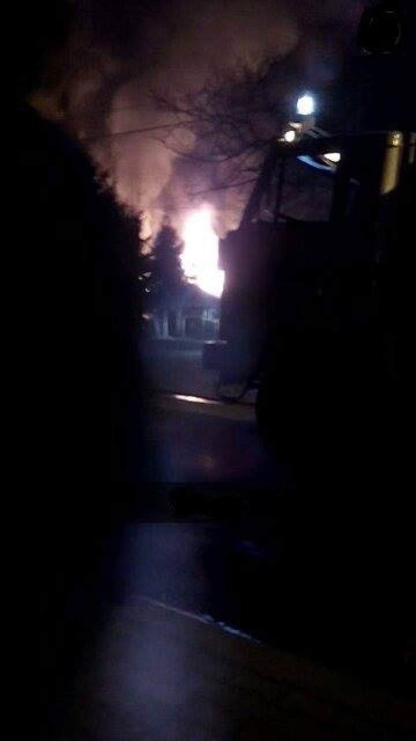 Pożar firmy Drewko w Pleszewie
