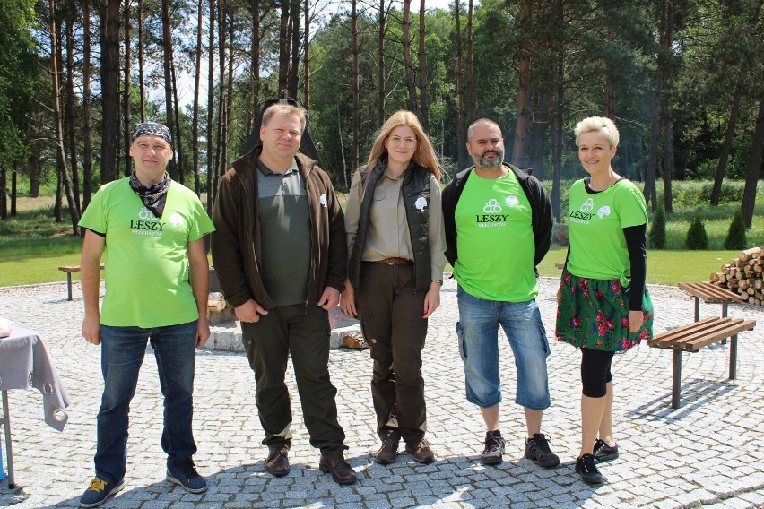 Leszy Bełchatów - Miłośnicy czystych Lasów podczas "Święta...