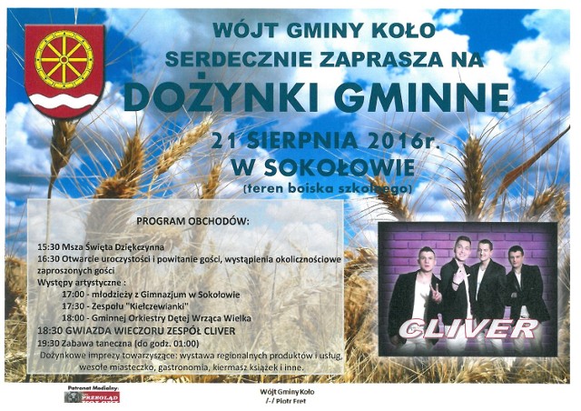 Dożynki gminne w Sokołowie