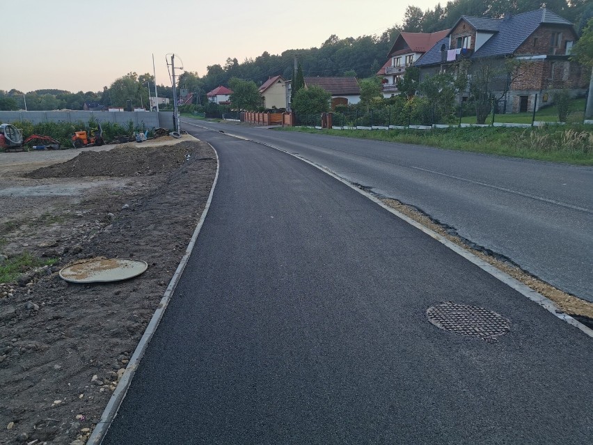Budowa drogi rowerowej w Alwerni, która połączy Puszczę...