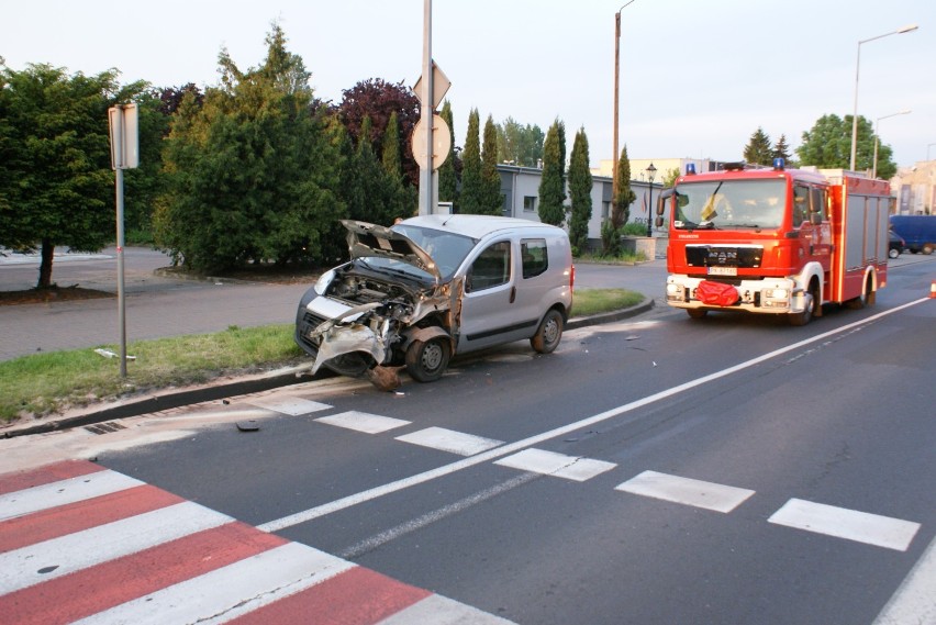 89-latek spowodował kolizję na ulicy Majkowskiej w Kaliszu