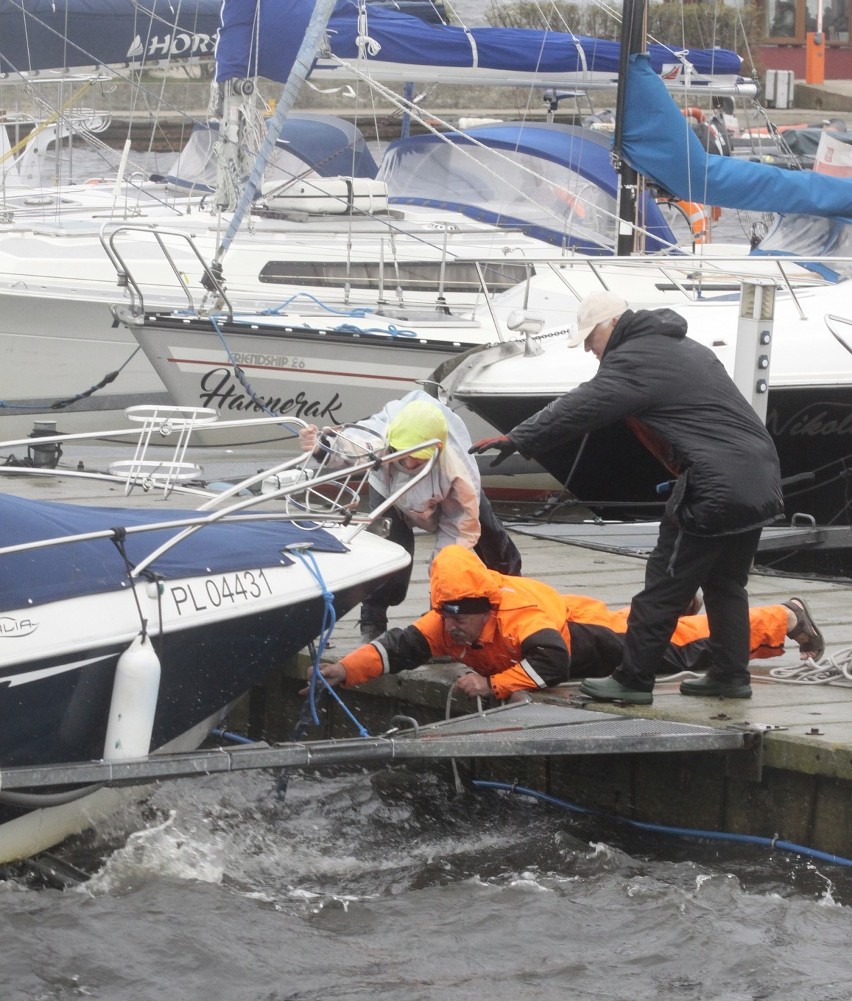 Wichura październik 2016 - Puck port jachtowy