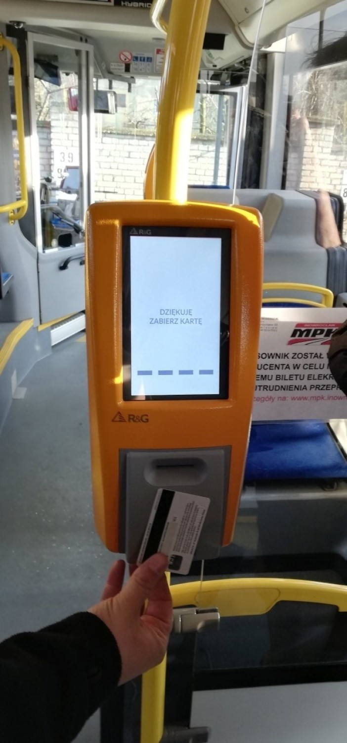 Kasowniki w autobusach MPK w Inowrocławiu mają już...