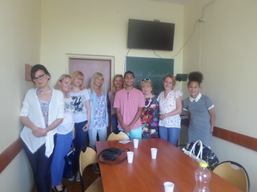 Klub Nauczycieli Polskich i Polonijnych w Gnieźnie gościł Aishę i Jamala z Atlanty