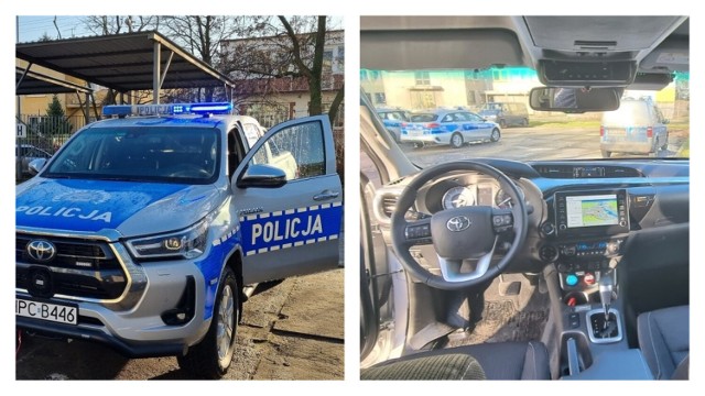 Do komendy we Włocławku trafiły dwa oznakowane radiowozy typu pickup marki Toyota Hilux o wartości ponad 312 tys. złotych każdy