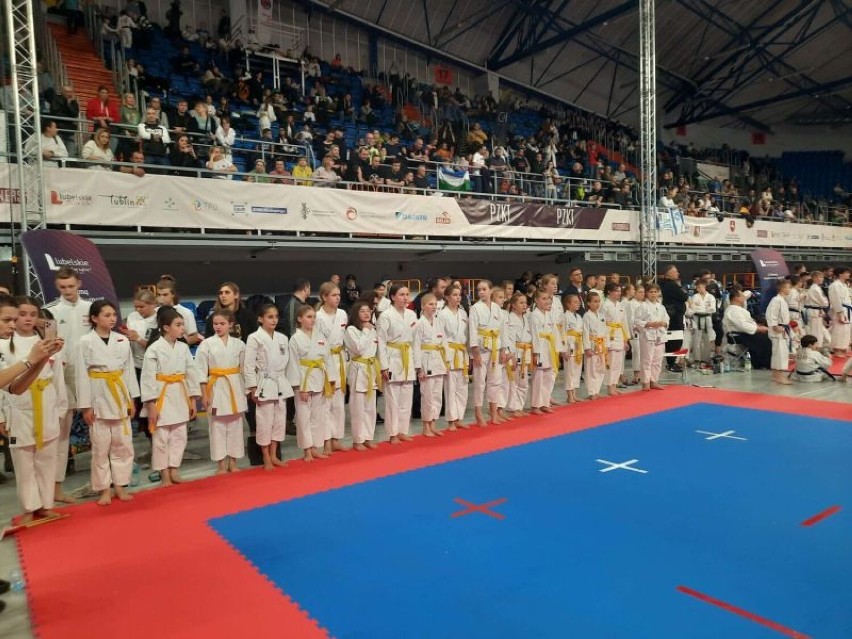 Gniewski karateka na podium zdobywając srebrny medal na Mistrzostwach Świata