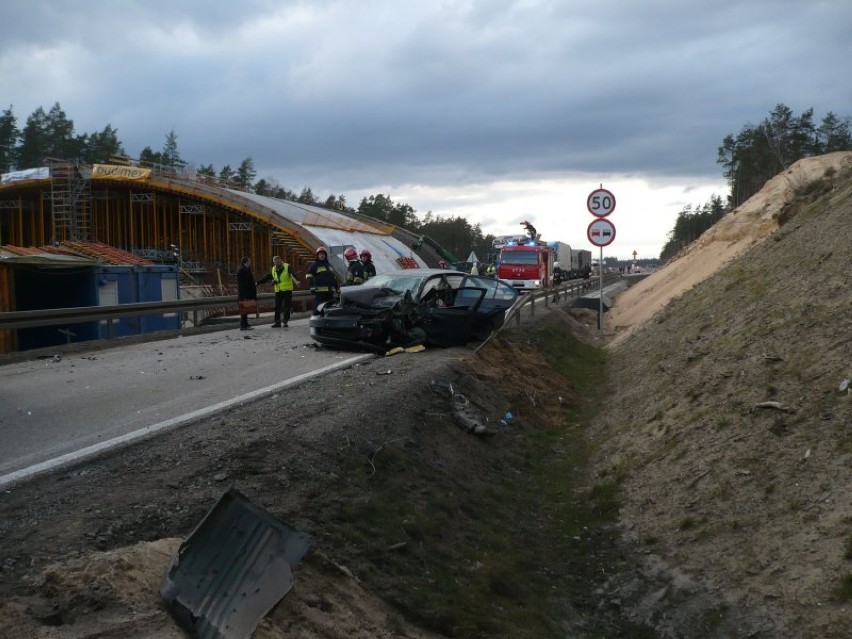 Wypadek pod Ostródą