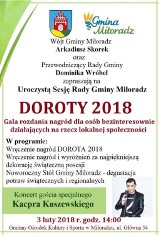 Kacper Kuszewski zaśpiewa w Miłoradzu na gali rozdania nagród Doroty 2018