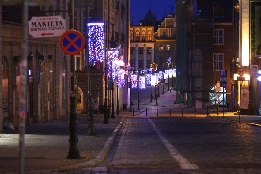 Boże Narodzenie w Poznaniu - Spacer po opustoszałym mieście