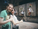 Katowice: Współpracował z twórcami Gry o Tron, teraz... maluje płot obok Skarbka