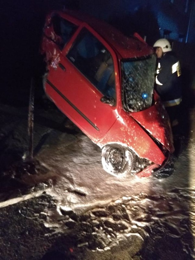 Poważnie wyglądający wypadek w Pietrowicach Wielkich