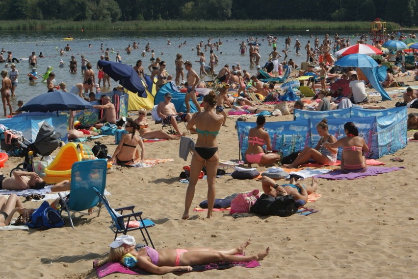 Sierpniowe plażowanie nad Pogorią III