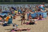 Pogoria III: tłumy na plaży, spragnione słońca [ZDJĘCIA]