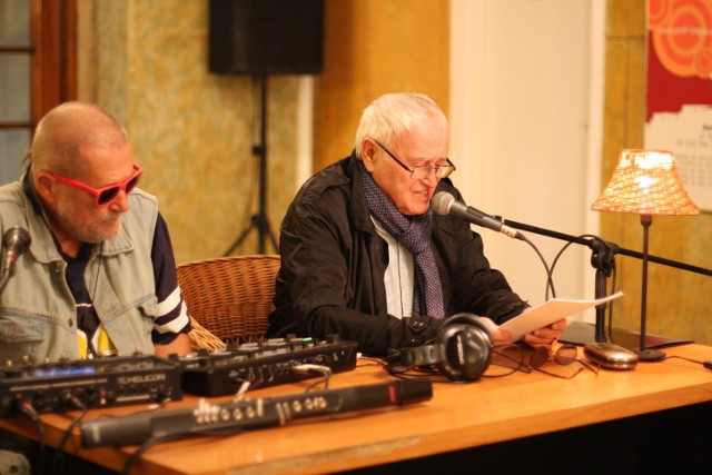 Sosnowiec: Jan Nowicki czytał prozę Zbigniewa Białasa