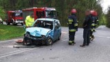 Olkusz. Zderzyły się dwa samochody. Kierująca trafiła do szpitala