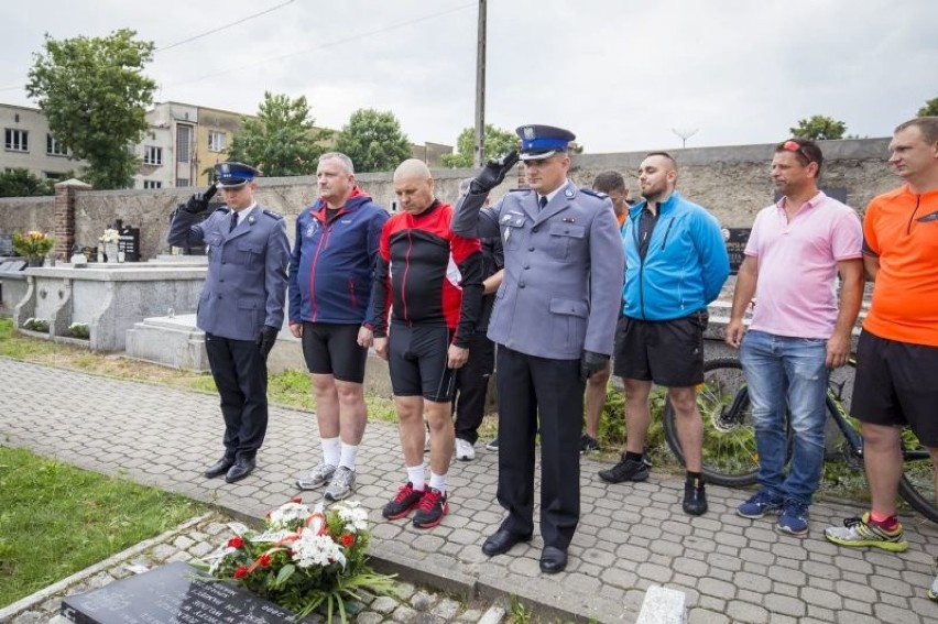 Katowice: Rajd rowerowy policjantów OPP z okazji 100. rocznicy odzyskania niepodległości [ZDJĘCIA]