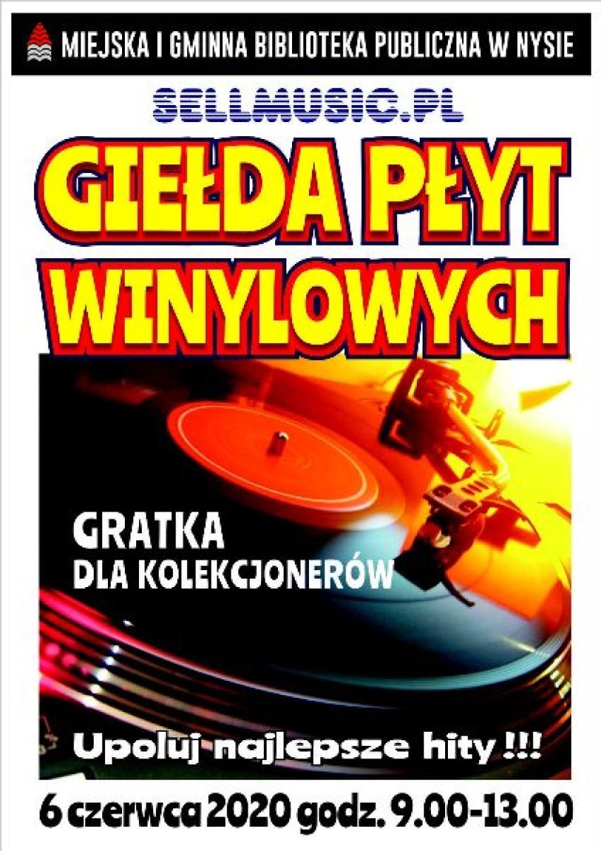 Do nyskiej biblioteki w Rynku wraca giełda winyli