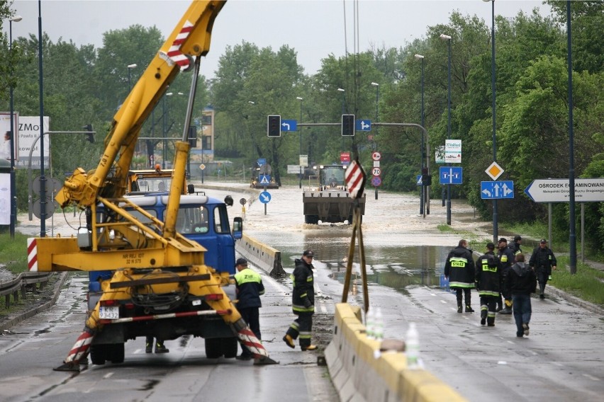 Powódź Kraków - maj 2010