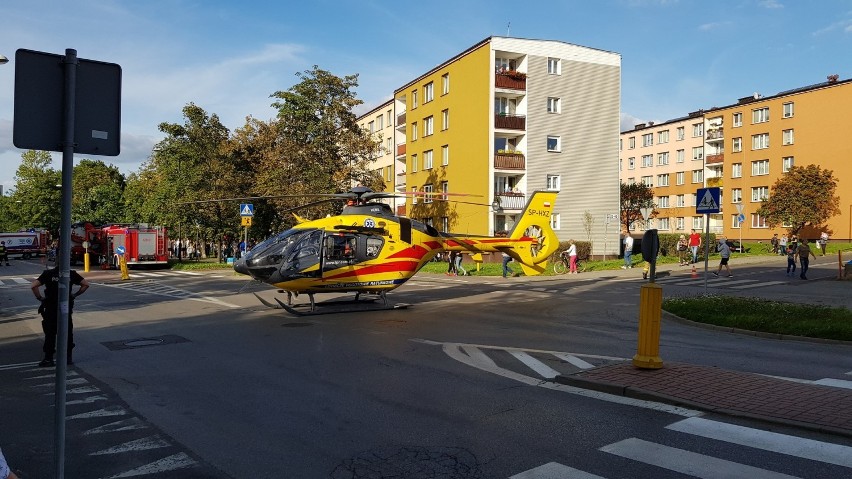 Dramatyczny wypadek w Świętochłowicach. Radiowóz uderzył w...