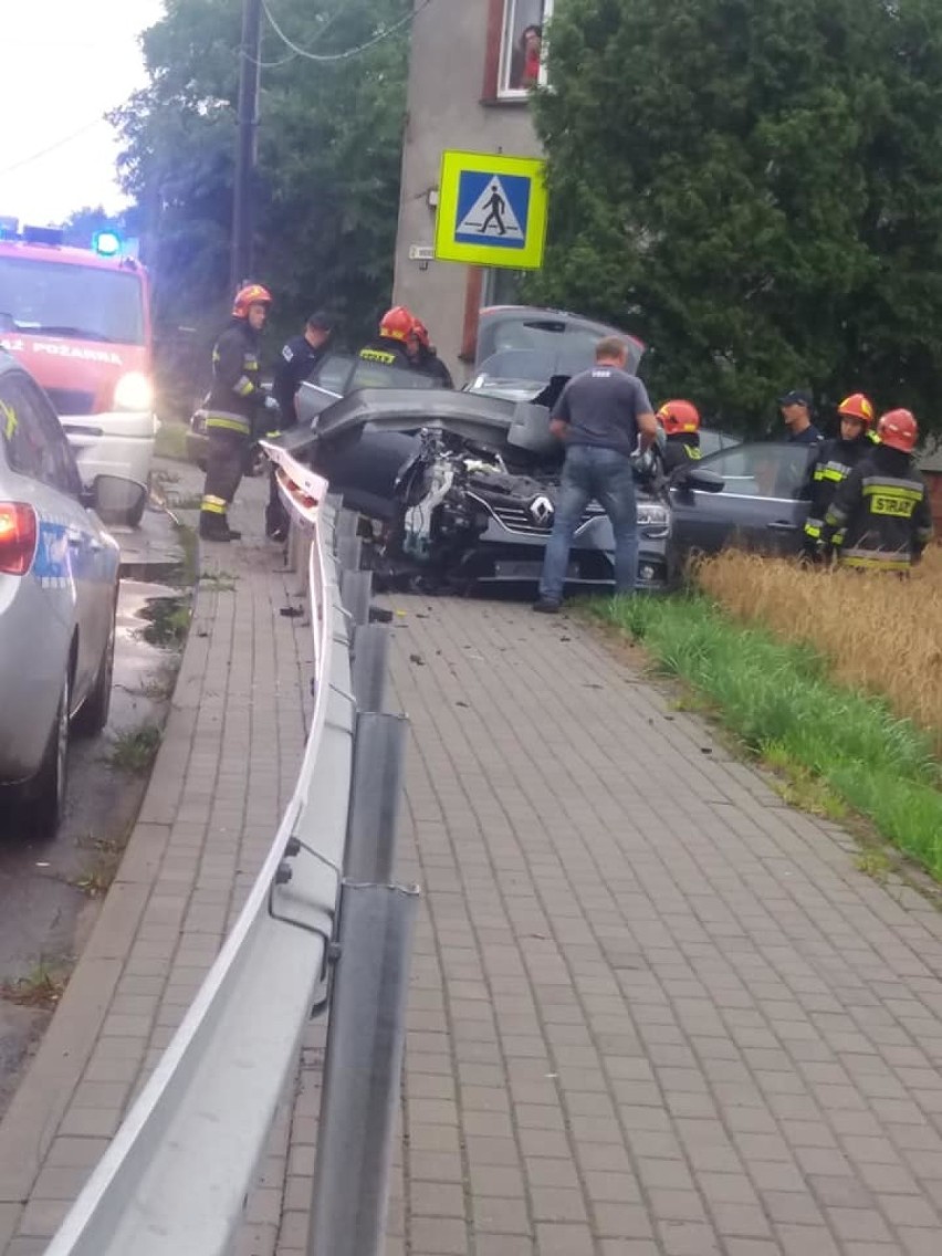 Wypadek na ulicy Mariackiej w Radlinie