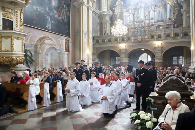 Kopia Cudownego Obrazu Matki Bożej Jasnogórskiej u ojców bernardynów w Warcie