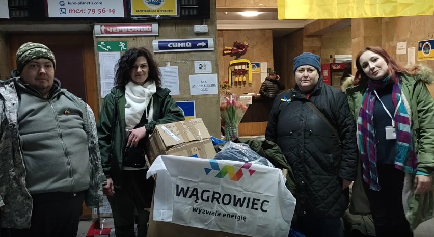 Nasza akcja. Zbiórka żywności i artykułów pierwszej potrzeby dla obywateli Ukrainy. Trafią one w rodzinne strony naszej koleżanki Oksany 