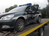 Celniczka z Wałbrzycha po wypadku w Jakuszycach trafiła do szpitala