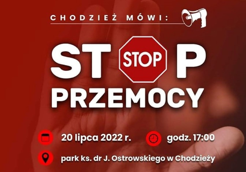 Dzisiaj w parku ks. Ostrowskiego akcja: CHODZIEŻ mówi STOP PRZEMOCY