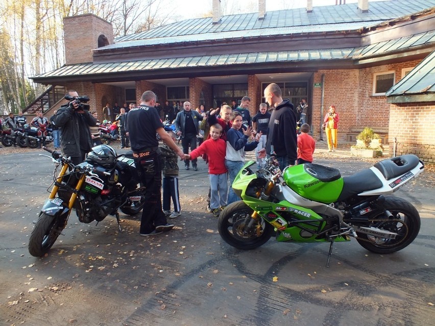 Motocykliści odwiedzili zamojski Dom Dziecka