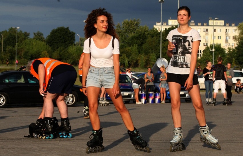 W czwartek odbyła się druga edycja Nightskating w Gdańsku