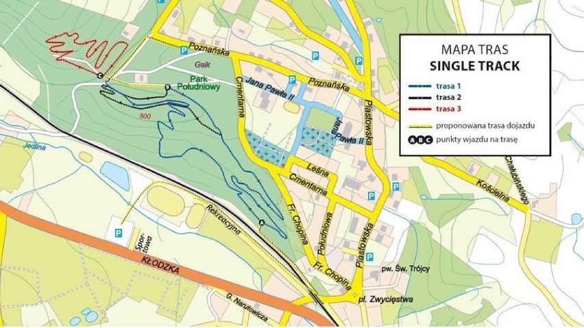 Single Track w Jedlinie-Zdroju -  nowa atrakcja dla rowerzystów