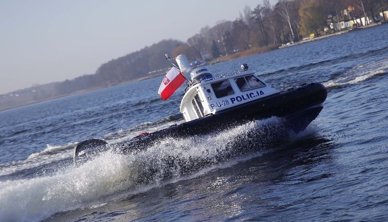 Policja wodna otrzymała nową łódź [ZDJĘCIA,WIDEO]