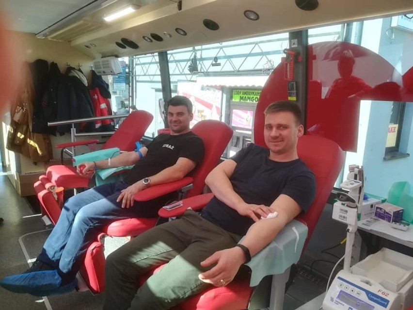 Strażacy z OSP Ludwin oddają krew i zachęcają innych 