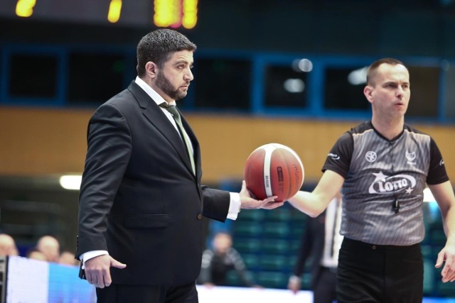 Oliver Vidin, trener koszykarzy Enei Zastalu BC Zielona Góra.