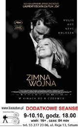 Dodatkowe seanse filmu "Zimna wojna" w sztumskim kinie Powiśle we wtorek i w środę!