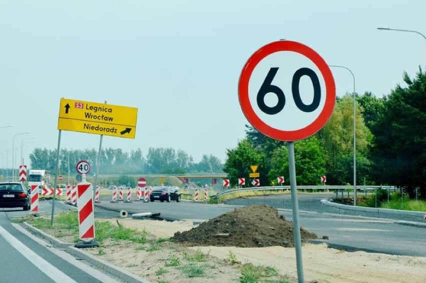 Zdjęcia z budowy drogi S3 z czerwca 2018 r.