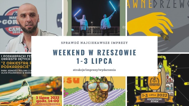 Jakie imprezy czekają nas w weekend w Rzeszowie?