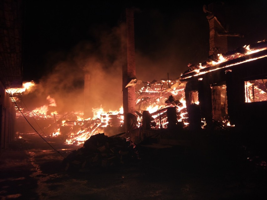 Pożar zajazdu Krywań pod Radomskiem
