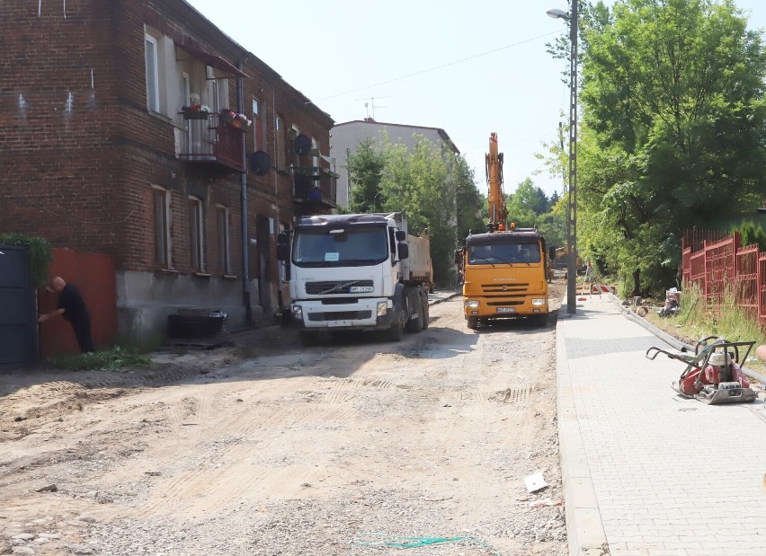 Zablokowany odcinek ulicy Cymerysa- Kwiatkowskiego w Radomiu. Trzeba jechać objazdami na czas prowadzonych tu robót