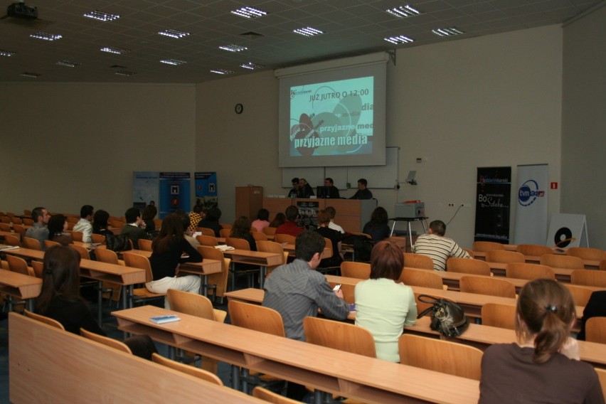 Tematem konferencji były nowe formy przekazu, które...