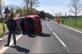 Sześć osób rannych w wypadku między Jelenią Górą i Bolkowem