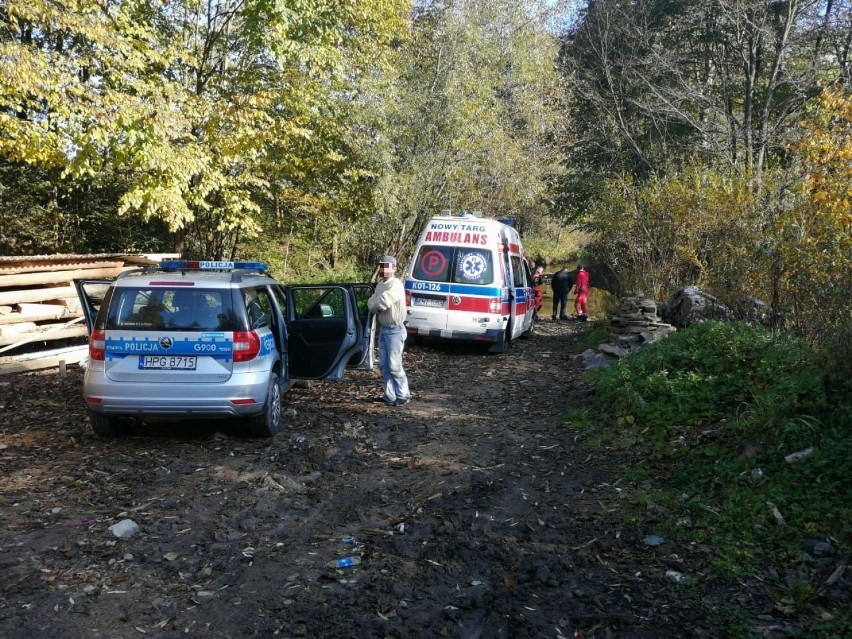 Podhale. 19-latek utopił się w potoku. Sprawę bada policja [ZDJĘCIA]