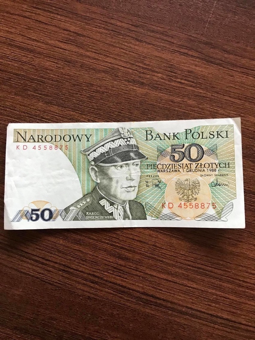 Banknot 50 zł 1975 rok - Karol Świerczewski...