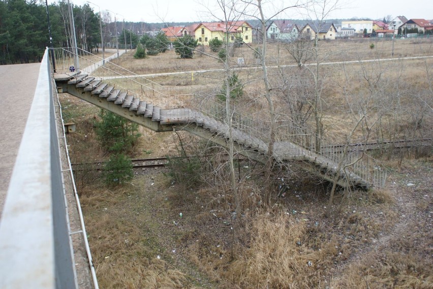 W latach 80. na Błoniu miała powstać stacja kolejowa. ...