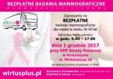 Bezpłatne badania mammograficzne