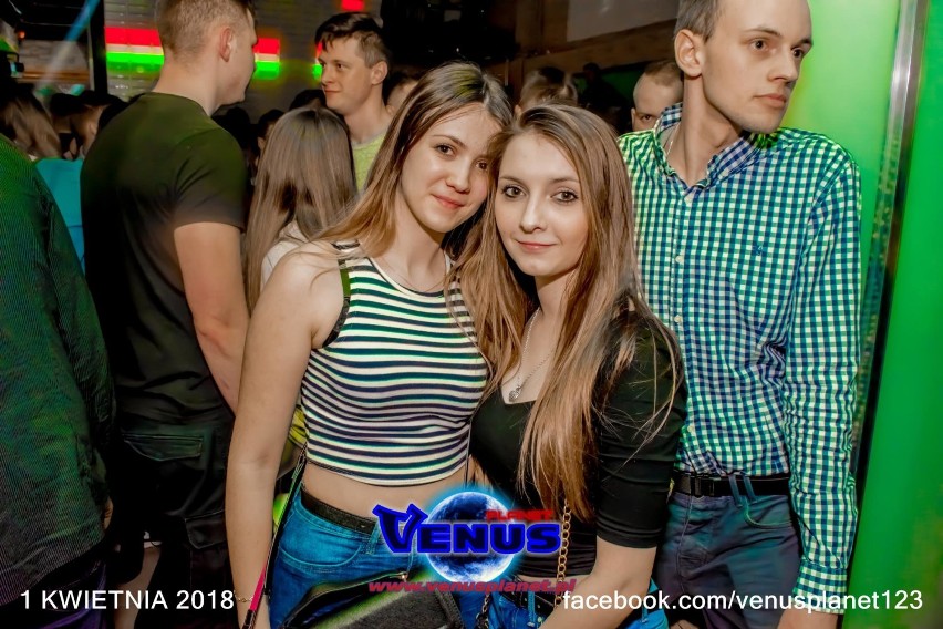 Piękne kobiety w klubie Venus Planet. Impreza z 1 kwietnia 2018 [zdjęcia]