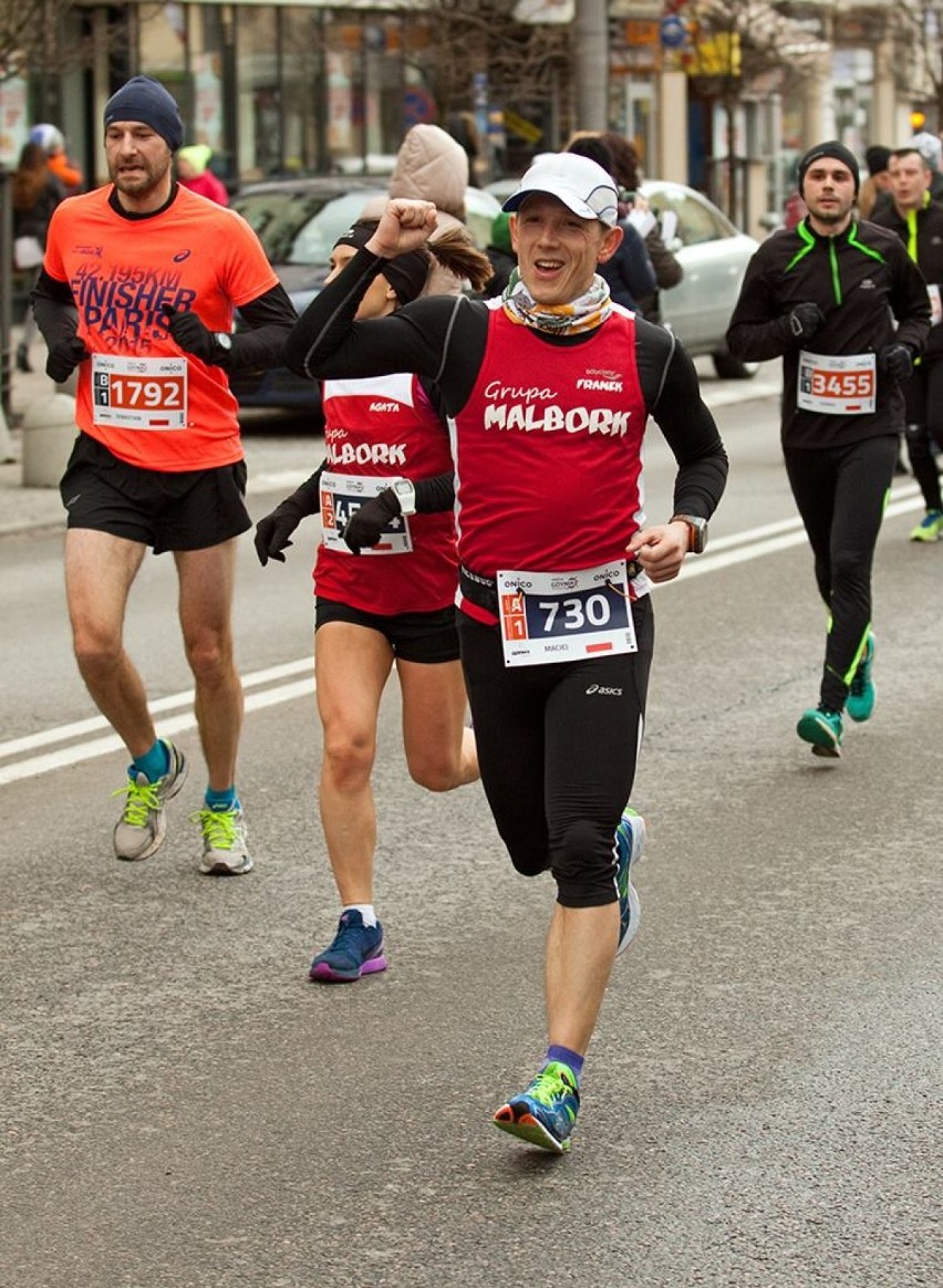 Zawodnicy Grupy Malbork biegli półmaraton w Gdyni