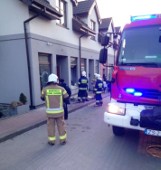 Pożar mieszkania przy ul. Okrężnej w Darłowie. Duże zadymienie 